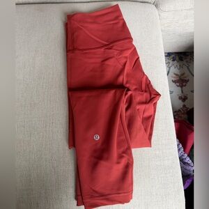lululemon athletica Terra Orange Legging